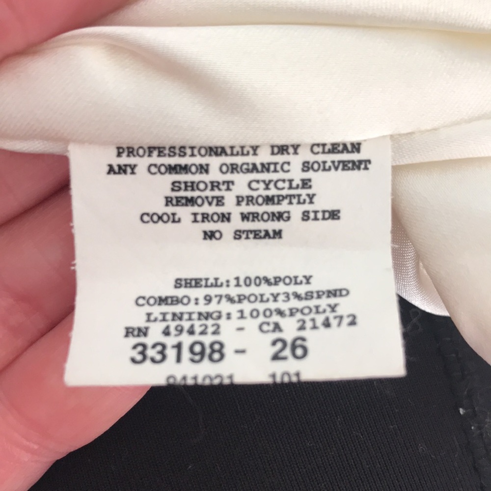 Jessica McClintock Cream and Gold Sparkly Glitter Strapless Formal Dress, Size 3 - Picture 4 of 8